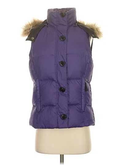 Pre-owned L.l.bean Vest In Purple