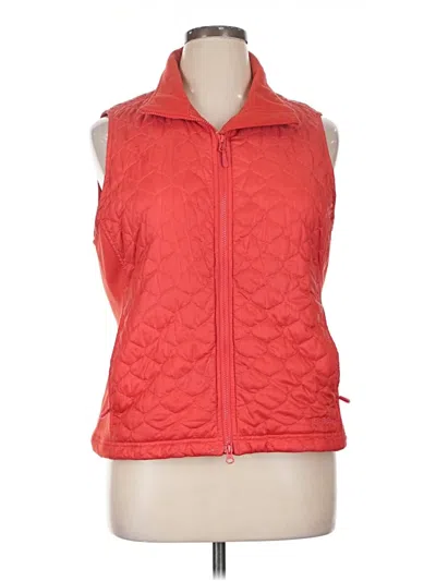 Pre-owned L.l.bean Vest In Red