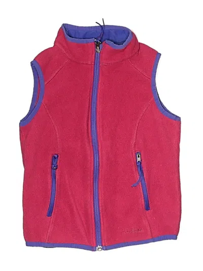Pre-owned L.l.bean Kids' Vest In Red