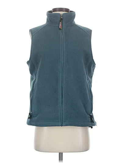Pre-owned L.l.bean Vest In Teal