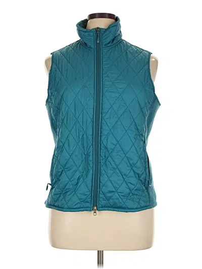 Pre-owned L.l.bean Vest In Teal