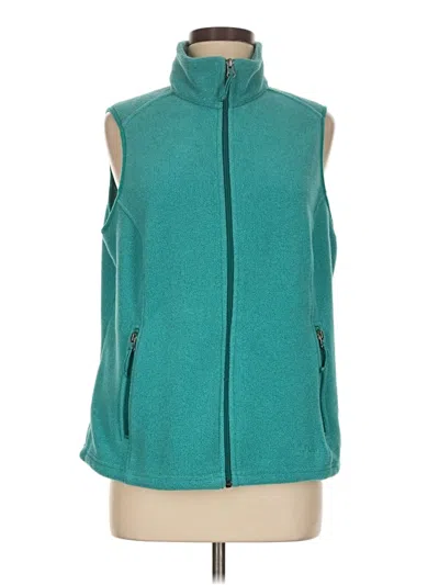 Pre-owned L.l.bean Vest In Teal