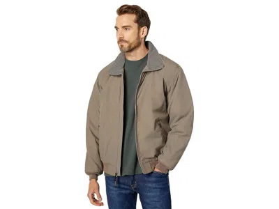 L.l.bean Warm-up Jacket In Brown