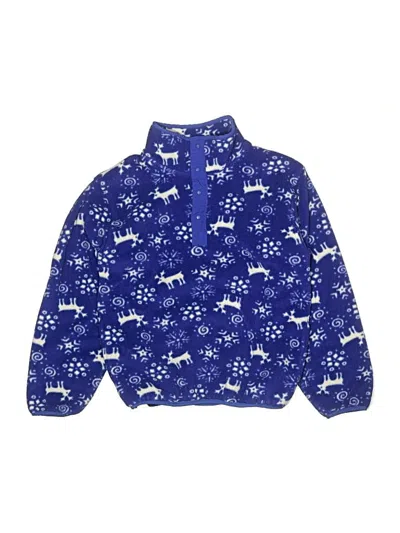Pre-owned L.l.bean Kids' Windbreaker Jacket In Blue