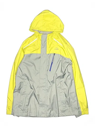 Pre-owned L.l.bean Kids' Windbreaker Jacket In Gray