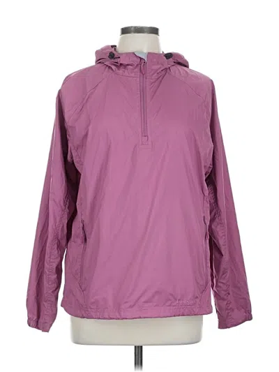 Pre-owned L.l.bean Windbreaker Jacket In Purple