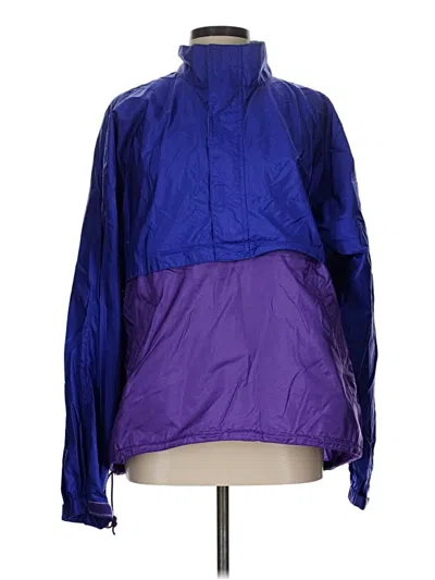 Pre-owned L.l.bean Windbreaker Jacket In Purple