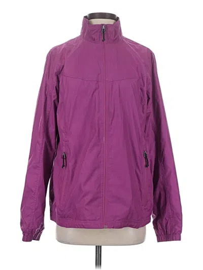 Pre-owned L.l.bean Windbreaker Jacket In Purple