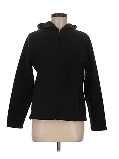 Pre-owned L.l.bean Zip Up Hoodie In Black