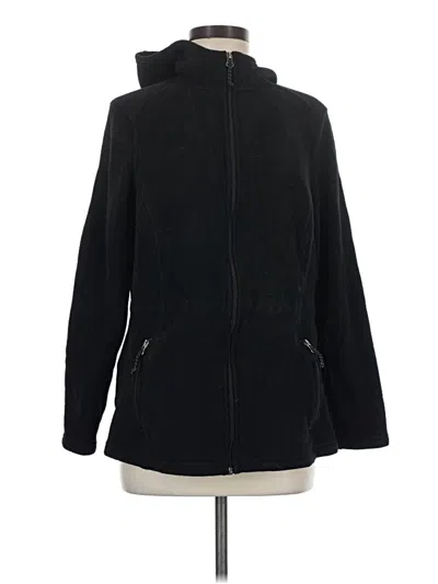 Pre-owned L.l.bean Zip Up Hoodie In Black