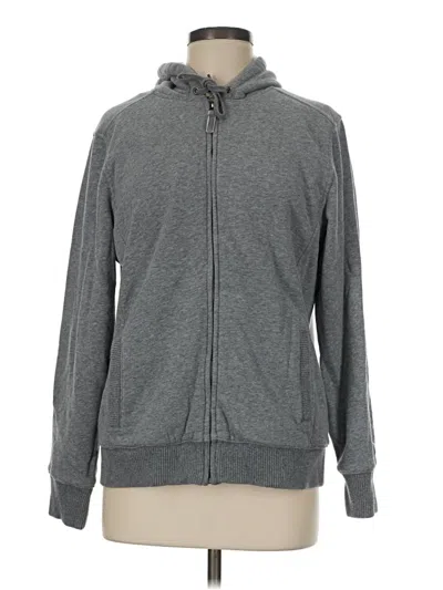 Pre-owned L.l.bean Zip Up Hoodie In Gray