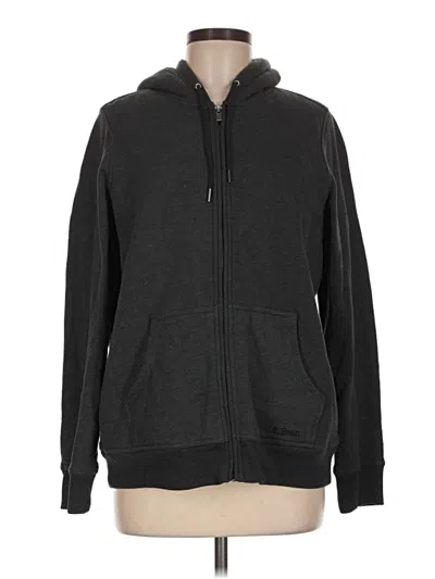 Pre-owned L.l.bean Zip Up Hoodie In Gray