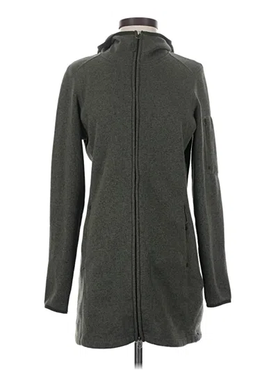 Pre-owned L.l.bean Zip Up Hoodie In Green