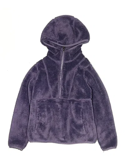 Pre-owned L.l.bean Kids' Zip Up Hoodie In Purple