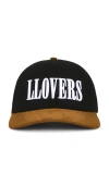 Llovesick Franchise Cap In Black
