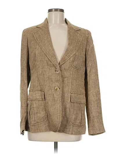 Pre-owned Lloyd Blazer Jacket In Tan