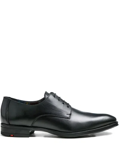 Lloyd Gideon Leather Derby Shoes In Black