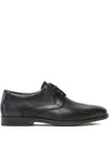 Lloyd Kalmat Textured Leather Lace-up Derby Shoes