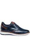 Lloyd Kayor Perforated Leather Lace-up Shoes In Blue