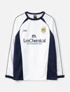 Lmc Chemical Soccer Long Sleeves Jersey In White