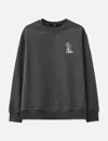 Lmc Telescope Bear Sweatshirt In Gray