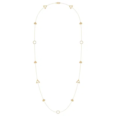 Lmj Women's Avani Skyline Necklace In 14 Kt Yellow Gold Vermeil On Sterling Silver