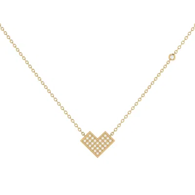 Lmj Women's One Way Necklace In 14 Kt Yellow Gold Vermeil On Sterling Silver