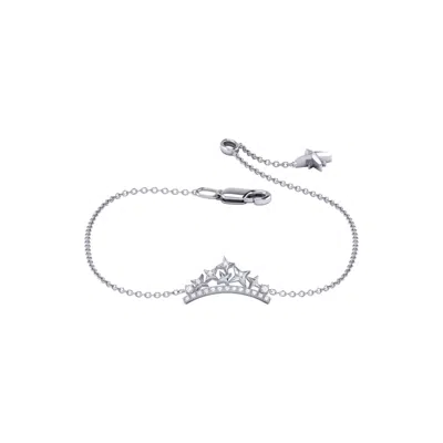 Lmj Women's Silver / White Starry Cascade Bracelet In Sterling Silver In Multi