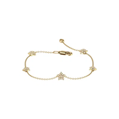 Lmj Women's Starkissed Bracelet In  Yellow Gold Vermeil On Sterling Silver