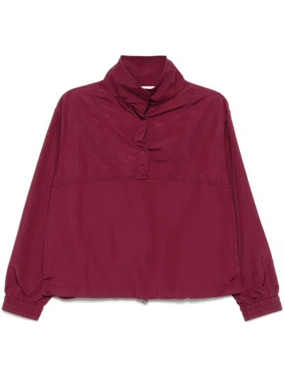 Lmnd Sprint Windbreaker Shirt In Red