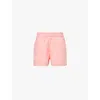Lmnd Womens Pink Sorbet Chiara Regular-fit Cotton Shorts