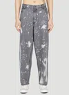Ln-cc X Non Bleached Wide Jeans In Grey