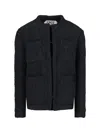 Ln22 Wool Blend Jacket In Black