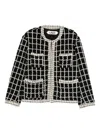 Ln22 Wool Jacket In Black