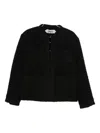 Ln22 Wool Jacket In Black
