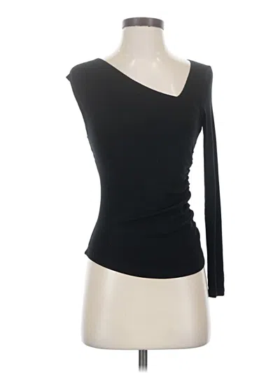 Pre-owned Lna 3/4 Sleeve T-shirt In Black