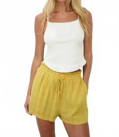 Lna Ari Tank Top In Ivory In Multi
