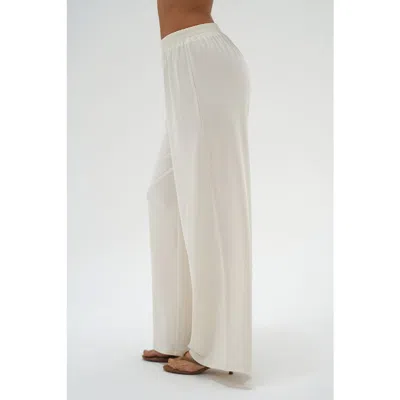Lna Base Spandex Jersey Pant In White