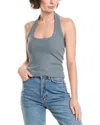 Lna Bradley Halter Top In Gray