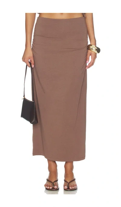Lna Calvin Skirt In Multi