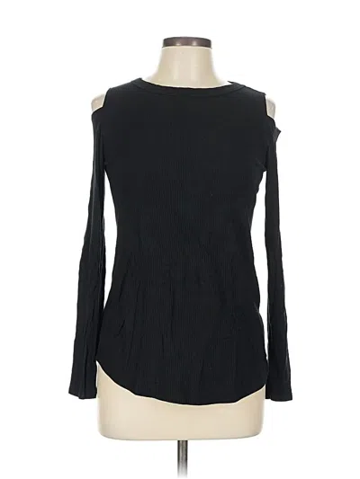 Pre-owned Lna Cardigan Sweater In Black