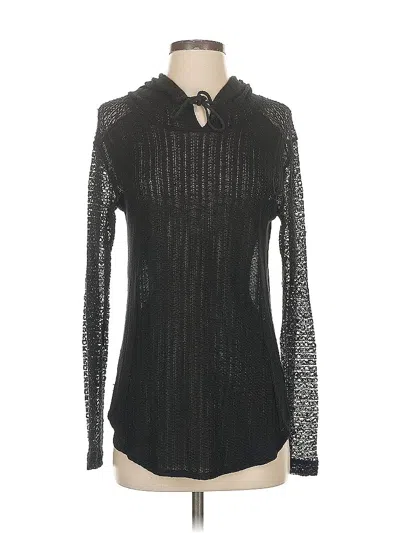 Pre-owned Lna Cardigan Sweater In Black
