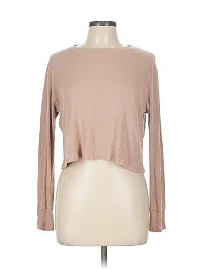 Pre-owned Lna Cardigan Sweater In Brown