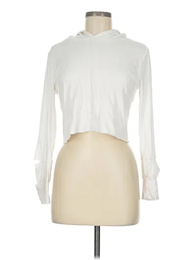 Pre-owned Lna Cardigan Sweater In White