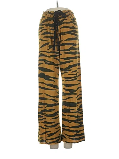 Pre-owned Lna Casual Pants In Gold