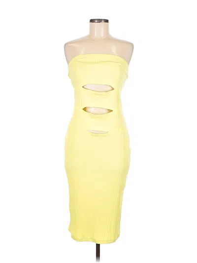 Lna Cocktail Dress In Yellow