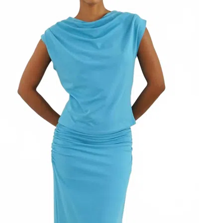 Lna Crystal Top In Bonnie Blue