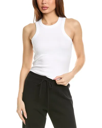 Lna Detra Rib Tank In White