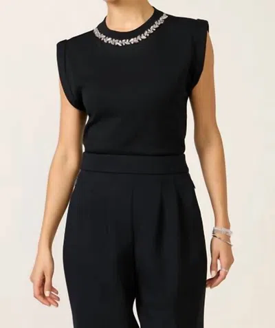 Lna Dionne Tee In Black