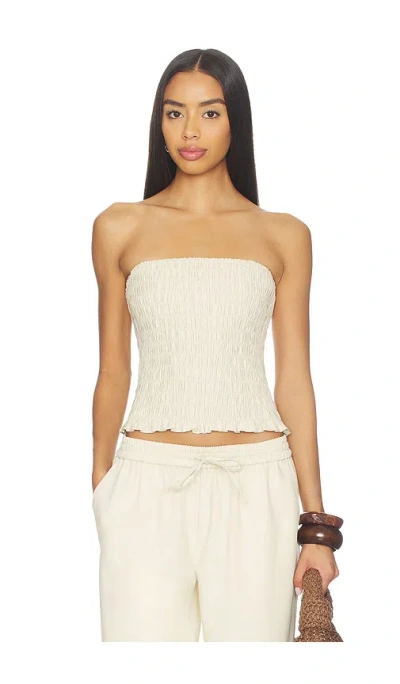 Lna Gigi Tube Top In Metallic
